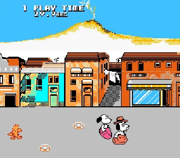 Snoopy's Silly Sports Spectacular! (USA) screen shot game playing